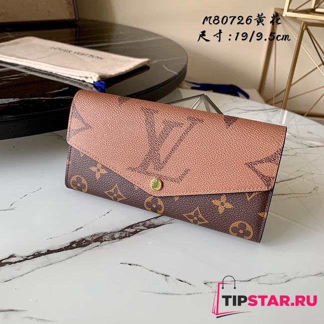 Louis Vuitton Sarah Wallet Monogram M80726  - 1