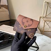 Louis Vuitton Zoe Wallet Brown M80725   - 3