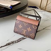 Louis Vuitton Zoe Wallet Brown M80725   - 4