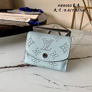 Louis Vuitton Portefeuille Iris XS Wallet Purse Blue M69033  - 1