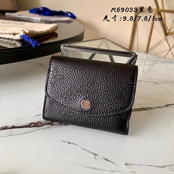 Louis Vuitton Portefeuille Iris XS Wallet Purse Black M69033