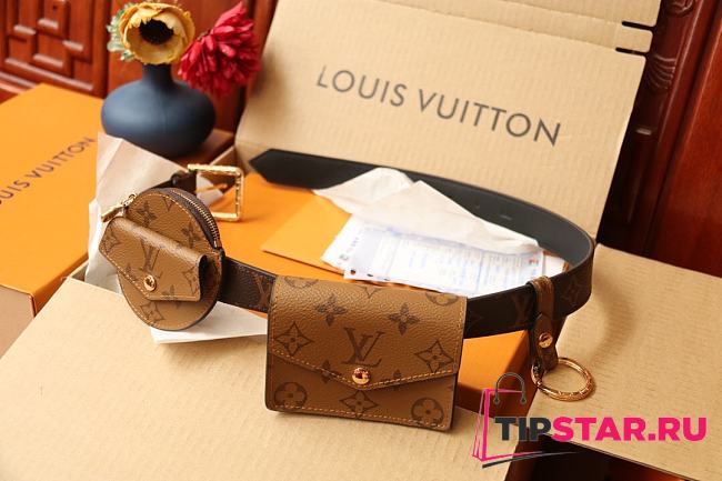 Louis Vuitton Daily Multi Pocket 30mm Belt M0345U  - 1