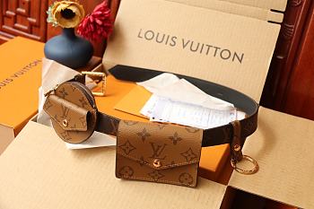 Louis Vuitton Daily Multi Pocket 30mm Belt M0345U 