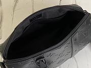 Louis Vuitton City Keepall Bag Black M57955  - 6
