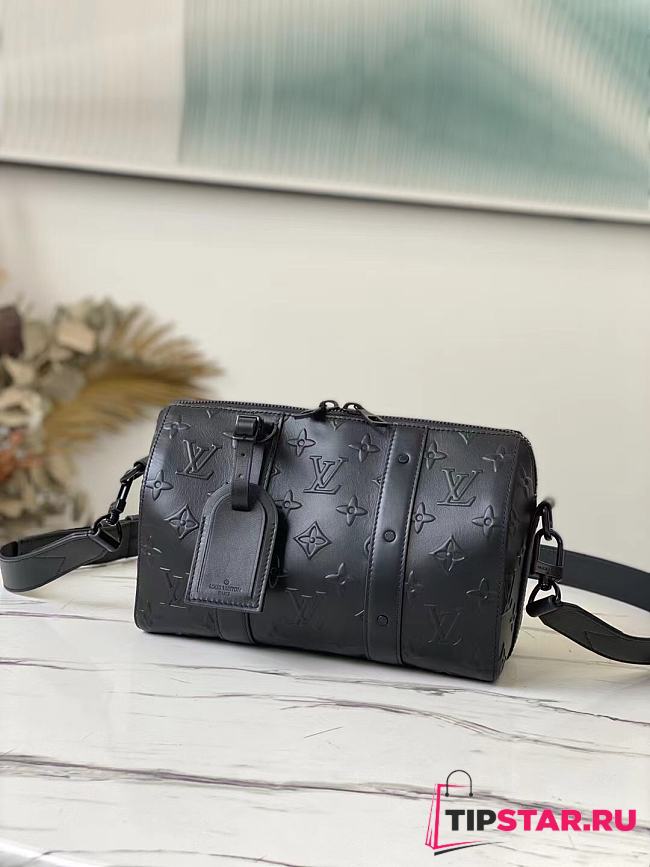 Louis Vuitton City Keepall Bag Black M57955  - 1