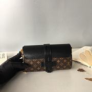 Louis Vuitton Glasses Case Bag Black M43524  - 5