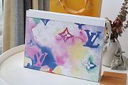 Louis Vuitton Pochette Voyage MM Monogram Watercolor Clutch M80460  - 6