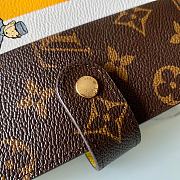 Louis Vuitton Small Ring Agenda Cover Monogram Doorman Yellow R20005 - 2