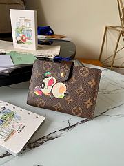 Louis Vuitton Small Ring Agenda Cover Monogram Doorman Panda R20005  - 2