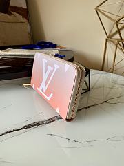 Louis Vuitton Zippy Wallet Pink M80361  - 3