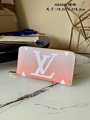 Louis Vuitton Zippy Wallet Pink M80361  - 1