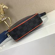 Louis Vuitton Danube Slim Bag Epi Graphite M51460  - 4