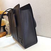 Louis Vuitton Tote Aerogram in Black M57308  - 5