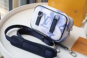 Louis Vuitton Outdoor Pouch M45763 Blue Canvas - 6