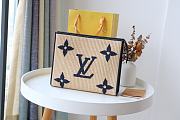 Louis Vuitton Pochette Voyage MM Black M80351  - 1