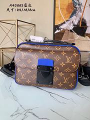 Louis Vuitton S Lock Messenger Monogram Macassar Canvas M45863  - 1