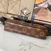 Louis Vuitton S Lock Messenger Monogram Macassar Canvas M45864  - 2