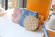 Louis Vuitton Trio Pouch Monogram Empreinte Leather M80407  - 1