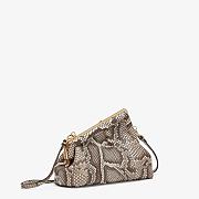 FENDI FIRST SMALL Natural python leather bag 8BP129  - 3
