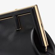 FENDI First Small Black leather bag 8BP129 size 26cm - 2