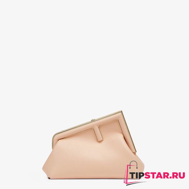 FENDI First Small Pink leather bag 8BP129 size 26cm - 1