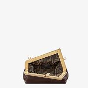 FENDI First Small Caramel leather bag 8BP129 size 26cm - 4