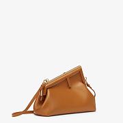 FENDI First Small Brown leather bag 8BP129 size 26cm - 6