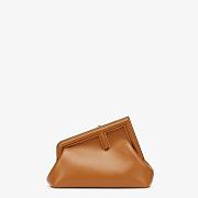 FENDI First Small Brown leather bag 8BP129 size 26cm - 5