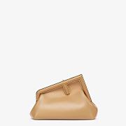 FENDI First Small Beige leather bag 8BP129 size 26cm - 5