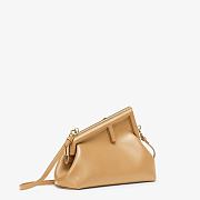 FENDI First Small Beige leather bag 8BP129 size 26cm - 4