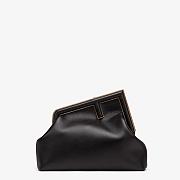FENDI First Medium Black leather bag 8BP127 size 32cm - 6