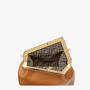 FENDI First Medium Caramel leather bag 8BP127 size 32cm - 3