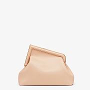 FENDI First Medium Pink leather bag 8BP127 size 32cm - 4