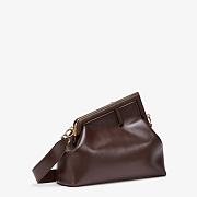 FENDI First Medium Brown leather bag 8BP127 size 32cm - 5