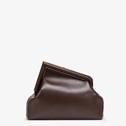 FENDI First Medium Brown leather bag 8BP127 size 32cm - 4