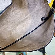 FENDI Small Croissant Black leather bag 8BR790  - 3