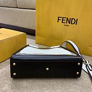 FENDI California Sky Peekaboo Iconic Medium Handbag 8BN290  - 4