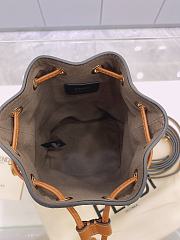 FENDI  Mon Tresor Brown leather minibag 8BS010 - 3