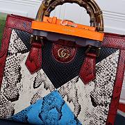 Gucci Diana small python tote bag multicolour 660195 27cm - 4