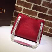 Gucci Soho leather shoulder bag red 387043 size 25cm - 5