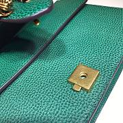 Gucci Dionysus small shoulder bag emerald green leather 400249 size 28cm - 4