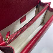 Gucci Dionysus small shoulder bag red leather 400249 size 28cm - 4