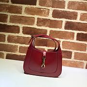 Gucci Jackie 1961 mini shoulder bag (red leather) 637091 size 19cm - 1