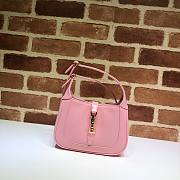 Gucci Jackie 1961 mini shoulder bag (light pink leather) 637091 size 19cm - 1