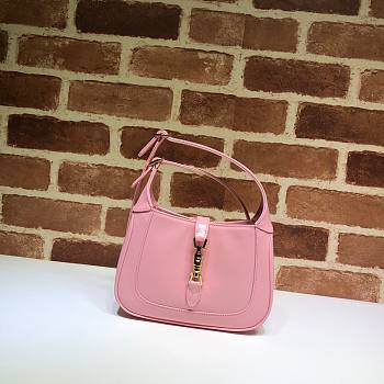 Gucci Jackie 1961 mini shoulder bag (light pink leather) 637091 size 19cm
