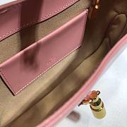 Gucci Jackie 1961 mini shoulder bag (light pink leather) 637091 size 19cm - 4