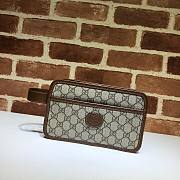 Gucci GG travel pouch with Interlocking G 625764 size 22cm - 1