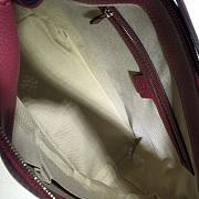 Gucci Soho leather hobo (wine red leather) 408825 size 35cm - 3