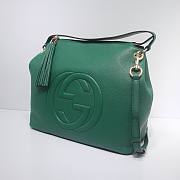 Gucci Soho leather hobo (emerald green leather) 408825 size 35cm - 6