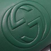 Gucci Soho leather hobo (emerald green leather) 408825 size 35cm - 2